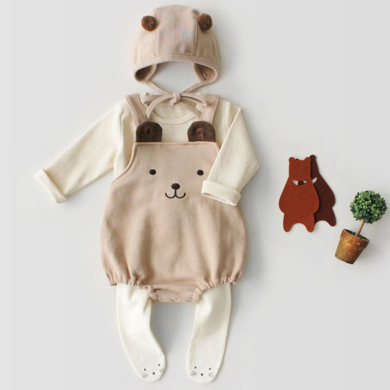 Duo-Romper Baby Bear Set