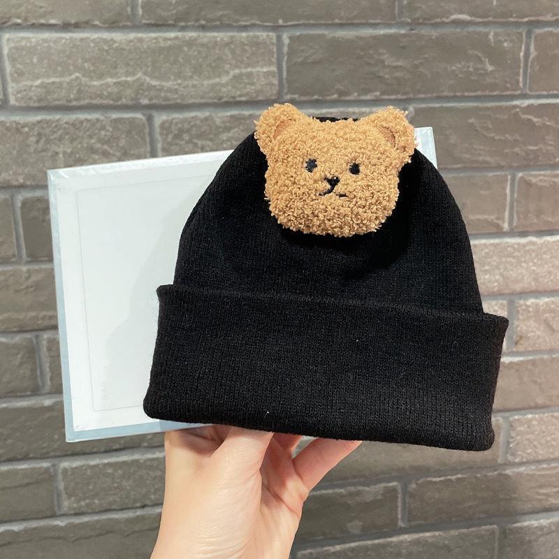 Baby Wool Bear Hat