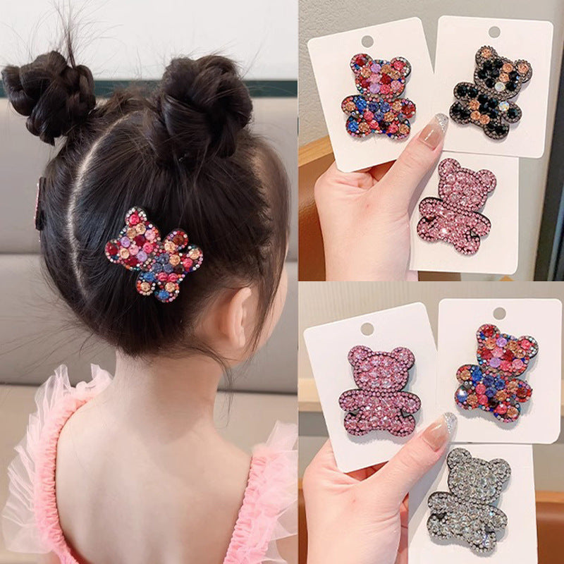 Sweet Bear Girl Bangs Hair Clip