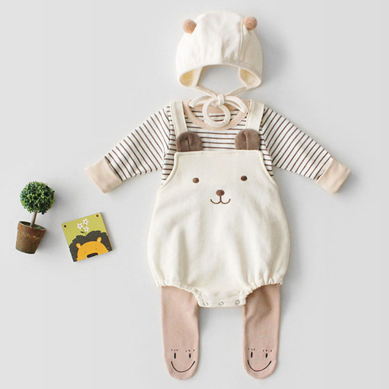 Duo-Romper Baby Bear Set