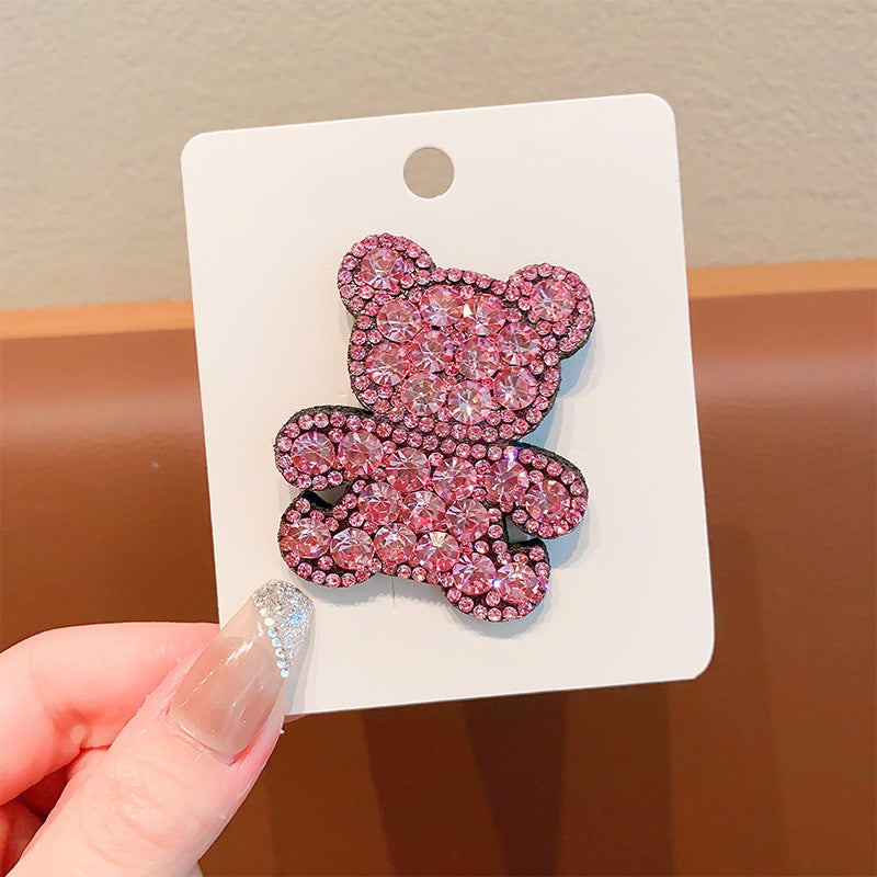 Sweet Bear Girl Bangs Hair Clip