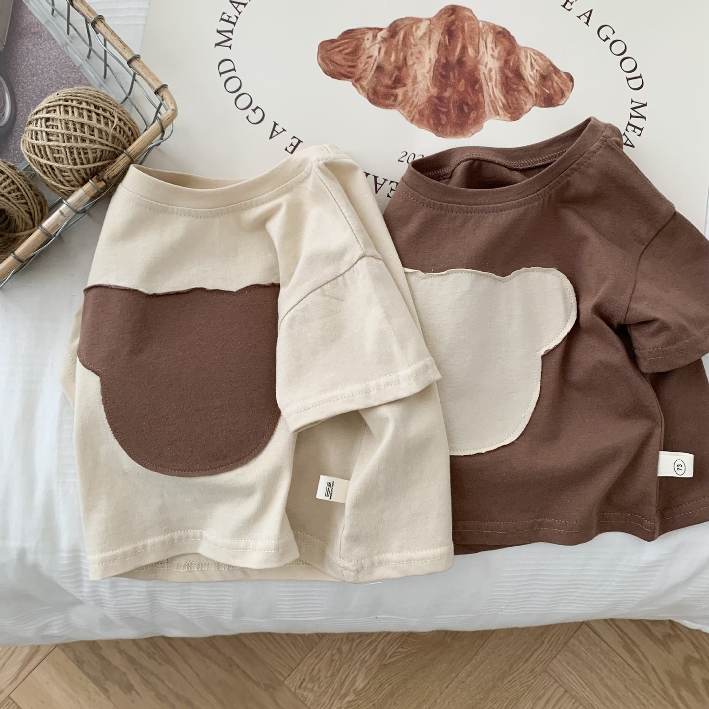 Bear Patch Long Sleeve Shirt