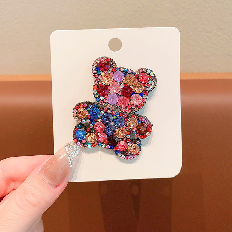 Sweet Bear Girl Bangs Hair Clip