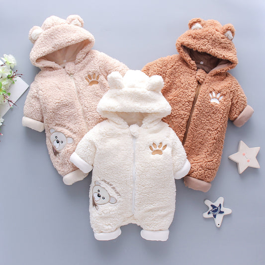 Winter Baby Romper